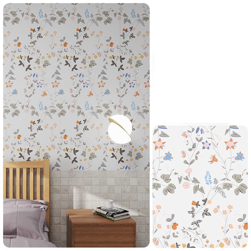 Self-Adhesive Waterproof Wallpaper Anti-Mold Washable Print Non-Slip Wear-Resistant Bedroom Living Room Accent Wall Decor