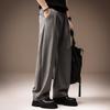High-end Italian Old Money Style Business Straight Suit Pants Men's Summer Thin Loose Wide-leg Casual Trousers