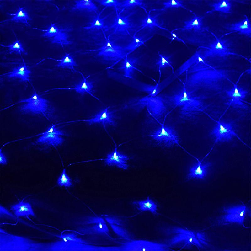 Mesh Christmas Net Fairy String Lights Xmas Party Outdoor 3m2m 200led Us Eu