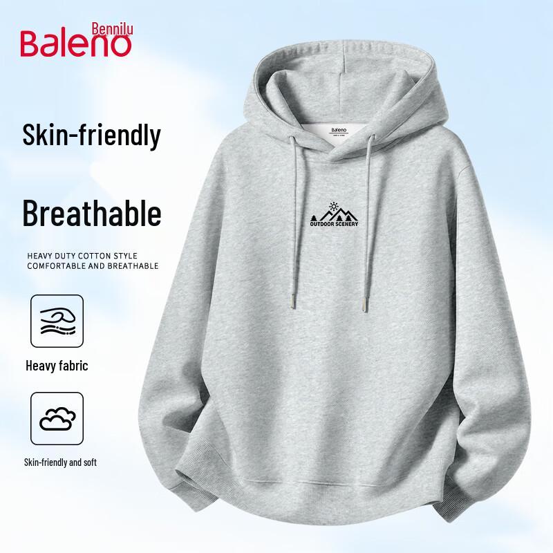 Baleno Men's Casual Hooded Sweatshirt