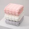 New Bamboo Fiber Extra-Large Thick Coral Fleece Bath Towel - Soft Couple's Style