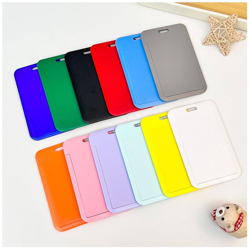 Cute Badge Holder Retractable Badge Clip Colorful Badge Reel With Id Card Holder For Nurse Office Hospital Supplies