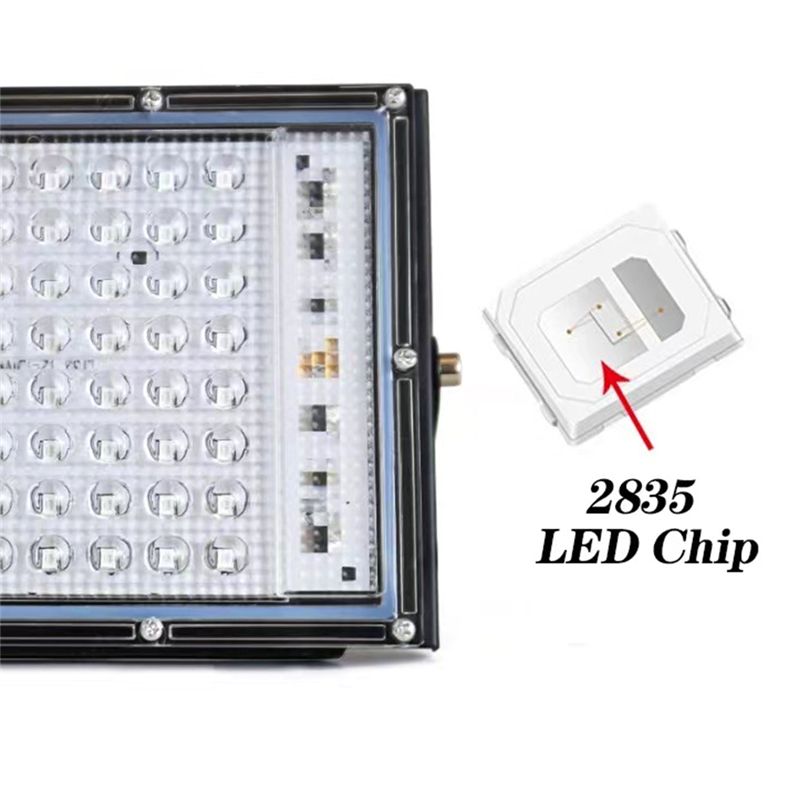 A20F-2 Pcs UVA Black Light 220V-240V Black Lights IP65 Waterproof Black Light For Black Light Stage Lighting Body Paint