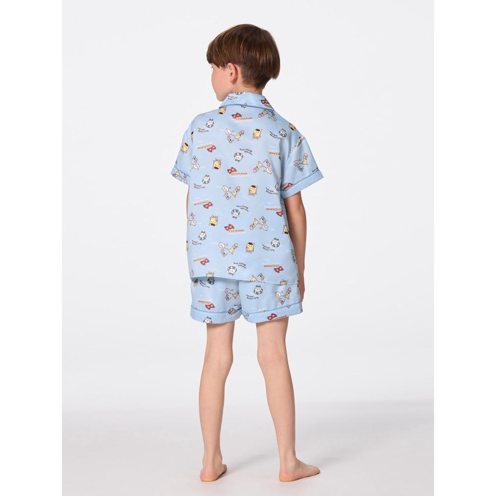 Gu By Uniqlo Kids  Unisex  Satin Pajamas Chiikawa