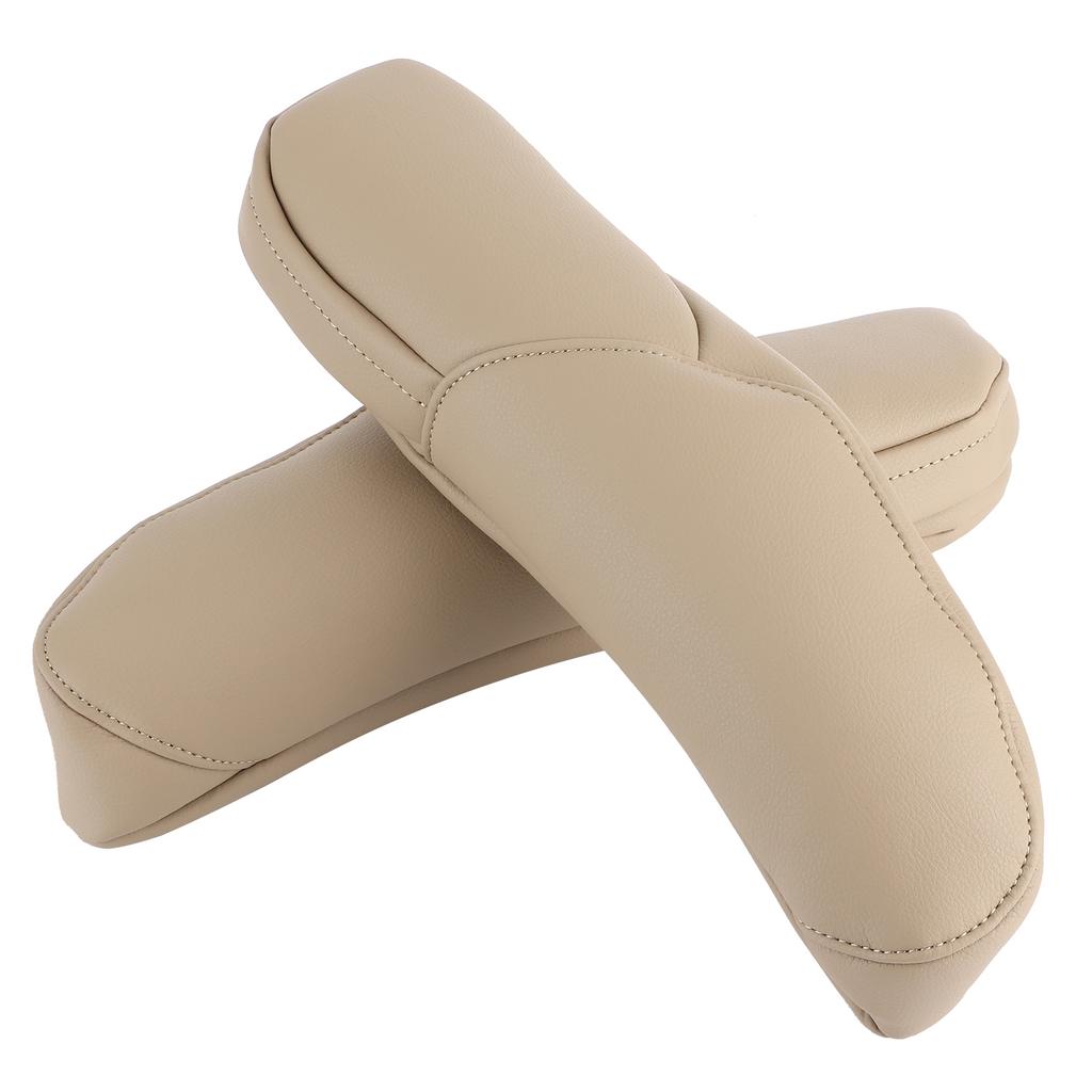 Car Seat Armrest Handle Cover Decor Trim Microfiber Leather Fit for CRV 2010-2017