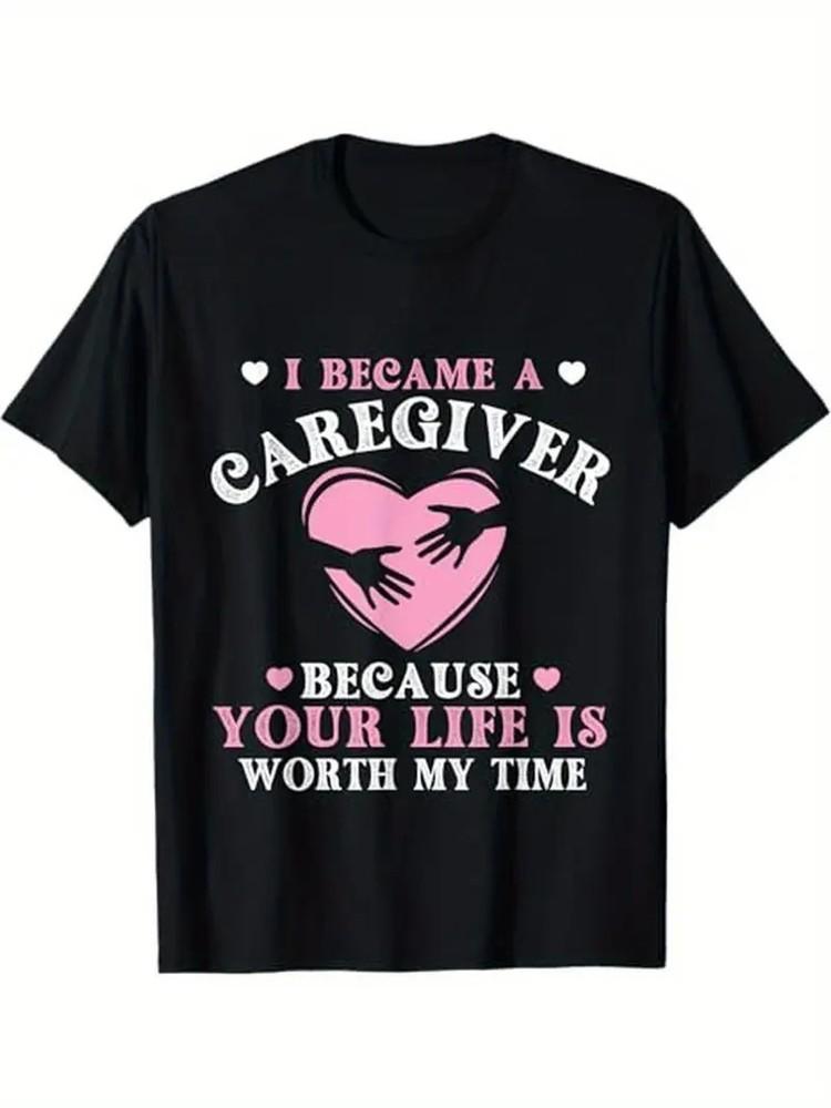 

Я стал(а) опекуном, потому что твоя жизнь стоит моего времени Футболка, 100% хлопок, Ха 4XL