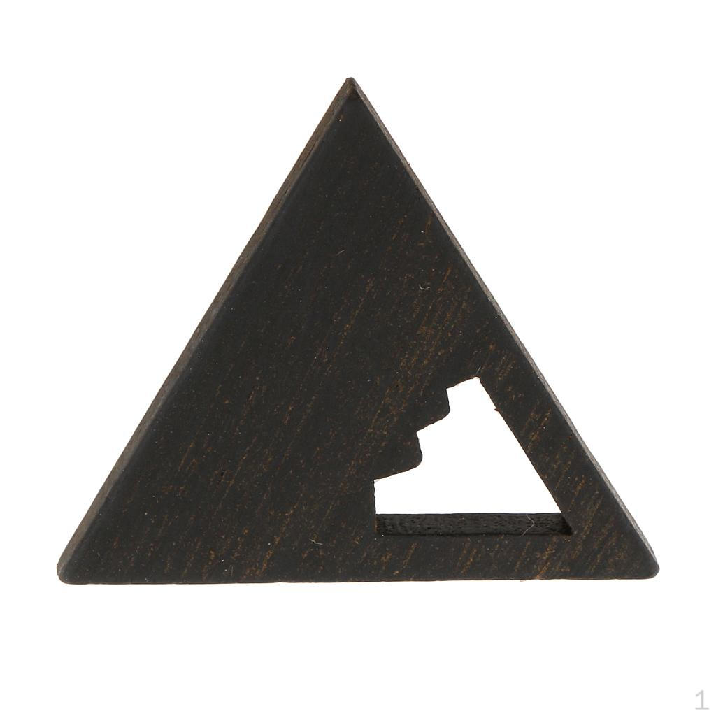 

1 шт., деревянная подвеска для ювелирных изделий своими руками, изготовление ремесел 26x23x2,5 мм