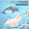 Rc Shark Spray Water Electric Whale Kids Toy Remote Control Dolphin Animal Bath Tub Pool Simulation Submarine Fish Swimming Game