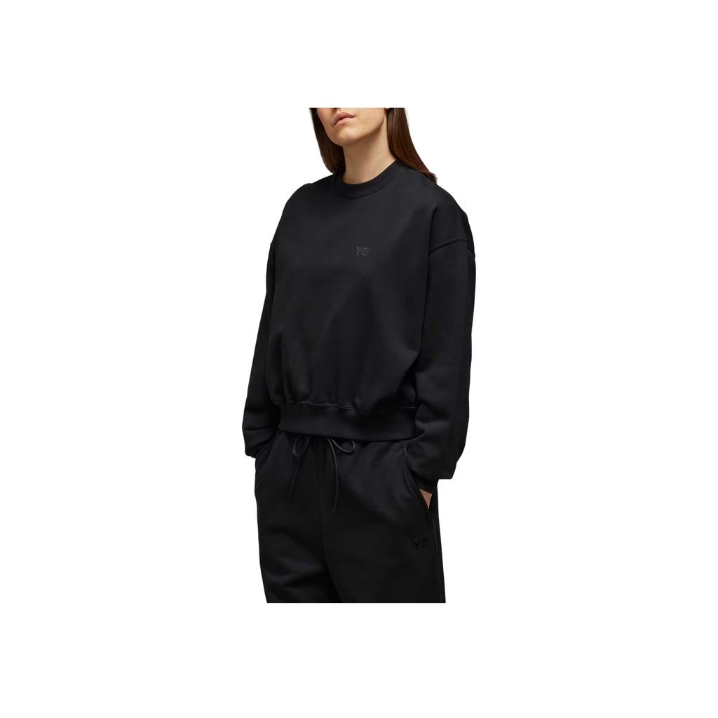 Adidas Skin-Friendly Comfortable Fashionable Simple Sweatshirt Women Sweatshirt Black JX7375
