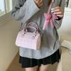 High-end niche bag women's new fashion plaid messenger bag portable pillow bag