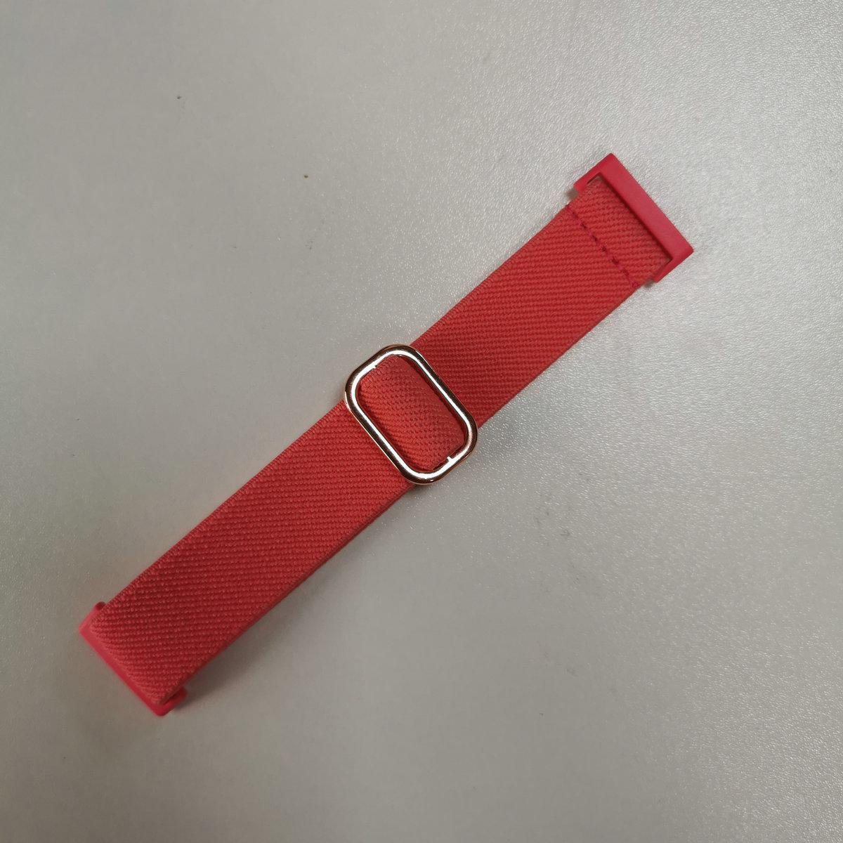 

Еластичний нейлоновий ремінець для годинника Fitbit Versa 3/4, Sense, Versa 2 з великою пряжкою Versa2/Lite/Versa SE рожевий червоний колір