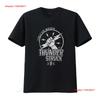 You've Been Thunderstruck T Shirt Black Vintage Washed Stretched Soft Graphic Casual Streetwear