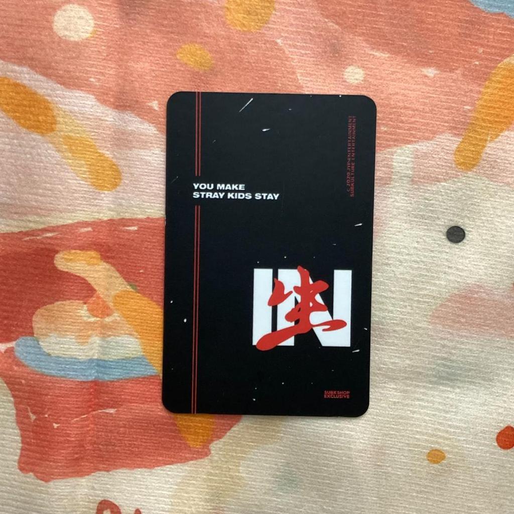 [USED] StrayKids IN raw subk shop Reno SKIZ trading cards