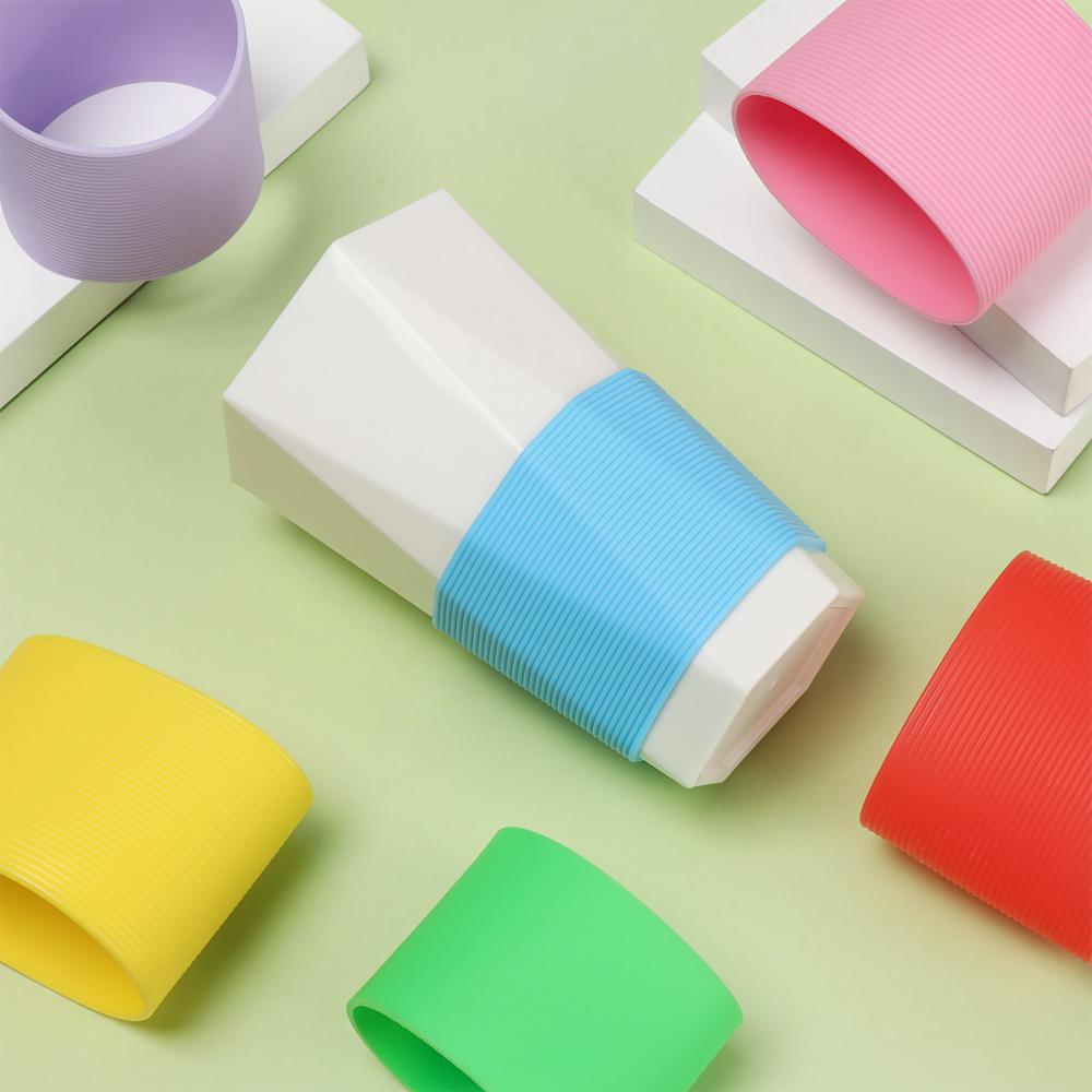 Tool Non-Slip Table Mats Water Cup Coasters Silicone Cup Sleeve Bottle Sleeves Insulation Cup Cover