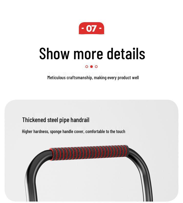 Compact Folding Flatbed Trolley: Silent, Lightweight, Multi-Functional Hand Truck for Pulling and Pushing Goods