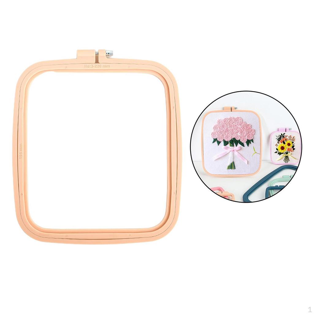 Cercles carrés Macramé s, Broderie au point Couture Fournitures