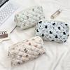 Korean Style Zipper Stationery Bag Cartoon Animal Pattern Cosmetic Bag  Travel