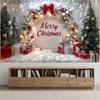 Christmas Decoration Arch Christmas Trees Gift Box Background Merry Christmas Banner Party Photo Backdrop Photography Background