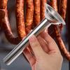 3Pcs Sausage Stuffer Tubes Stainless Steel Meat Filler Set Size 8 Sausage Filling Tools Commercial Food Grinder Accessories