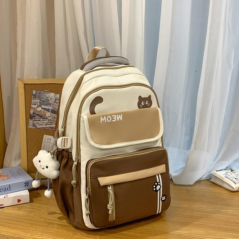Schoolbag Schoolbag for Female Junior High School Students, High-value Large-capacity Primary School Girls, Backpack for Grades 3 To 6
