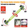 High Lumen Rechargeable LED Work Light for Car Emergency Repair Powerful Magnetic Flashlight with Hooks and Magnetic Base