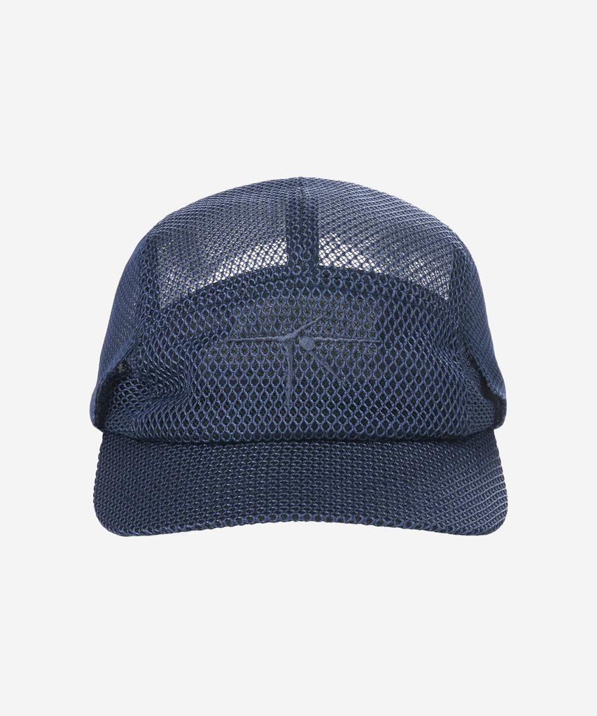NODE LABS Dev:11 Sunglasses Cut Mesh Ball Cap_Vintage Blue