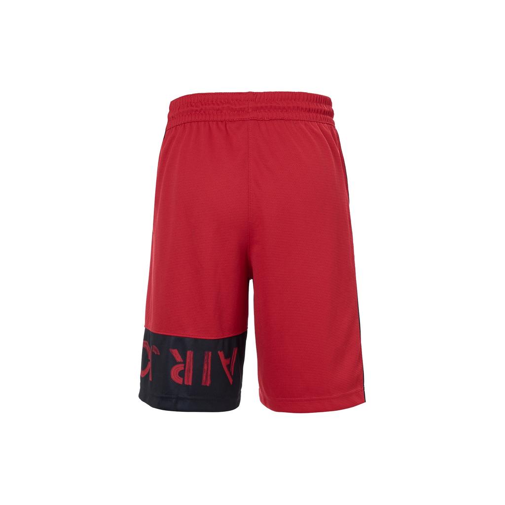 Jordan Jumpman Air 10-Inch Mid-Rise Drawstring Loose Basketball Shorts Men Shorts Black Red CK6832-687