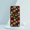 Soft TPU Transparent Phone Case Cover for iPhone 16 15 14 13 12 11 Pro Max XR 8 7 Plus Shockproof Shell Halloween Style Pattern