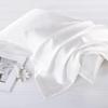 Satin Pillowcase Solid Color Pillow Anti-static Pillow Cover Glossy Cover with Invisible