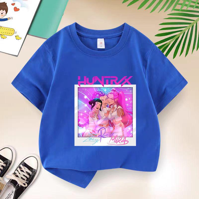 Kpop The Witch Hunt Team Turtle Planet Witch Hunter Group Short-Sleeve Peripheral Printed T-Shirt