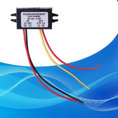 Gleichstromwandler 12 V-24 V auf 4,5 V 1 A Bucked-Konvertermodul Reduzierter Spannungsregler-Stromrichter