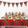 Transformers Bumblebee & Optimus Prime Kids Birthday Party Set: Cups, Plates, Banners, Tablecloth