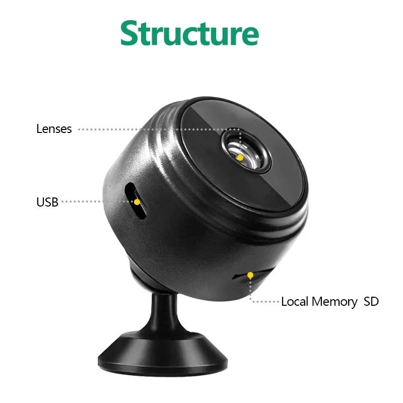 Wireless 1080P Full HD A9 Mini Wifi Camera Video Recorder Surveillance Security Camera with Mini Recorder Function