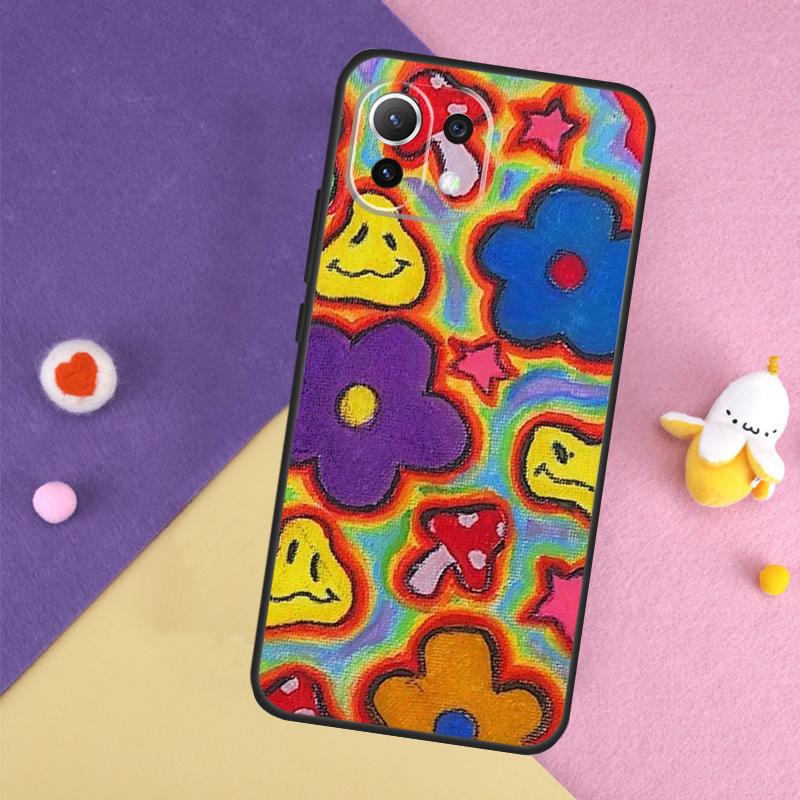 Vintage Aesthetic Case For Xiaomi 14T 11T 12T 13T Pro 13 14 15 Ultra POCO X7 Pro X3 X5 X6 F5 F6 M6 Pro Cover