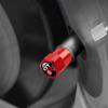 4Pc Car Tire Valve Caps Tyre Valve Airtight Cover Waterproof Dust For Nissan Nismo Qashqai J11 J10 Patrol Rogue T32 Xtrail Juker