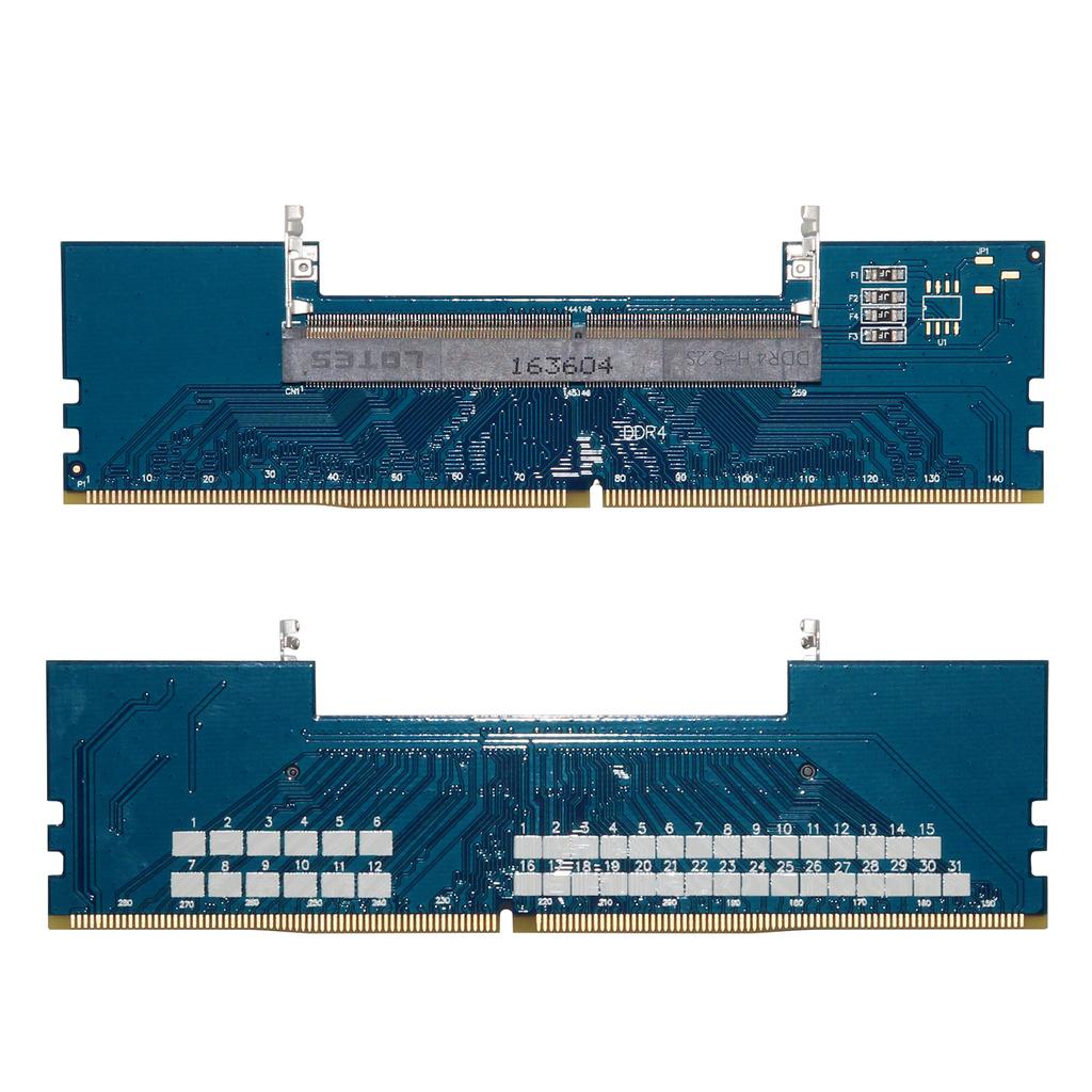 1-5PCS Laptop To Desktop SO-DIMM To PC DIMM Card DDR4 Memory RAM Memory Adapter Gaming Laptop RAM Connector Card Memory Stick