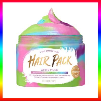 [BIORECIPE] 1Sec Damage Care Hair Pack White Musk 300g