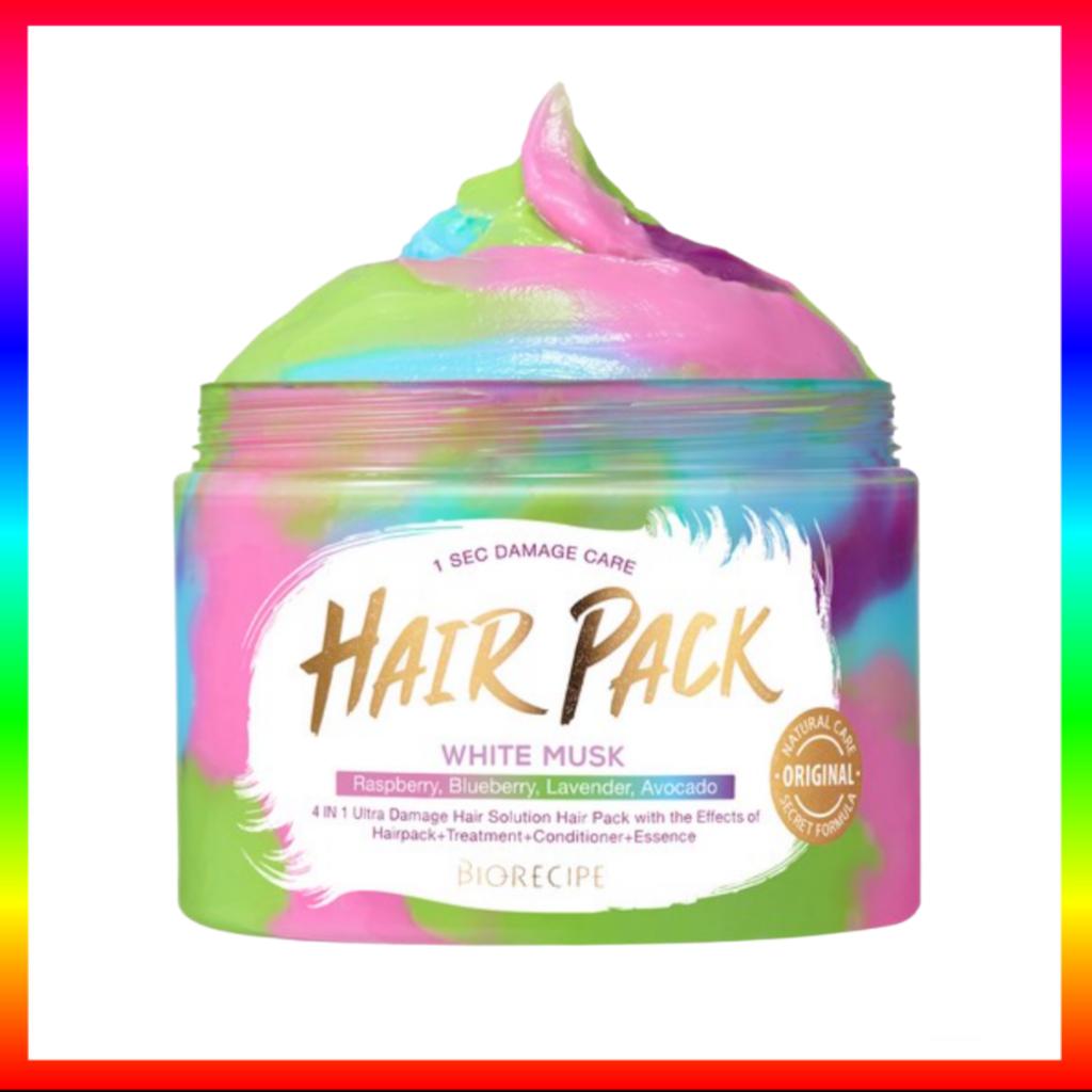 

[BIORECIPE] 1Sec Damage Care Hair Mask Белый мускус 300 г