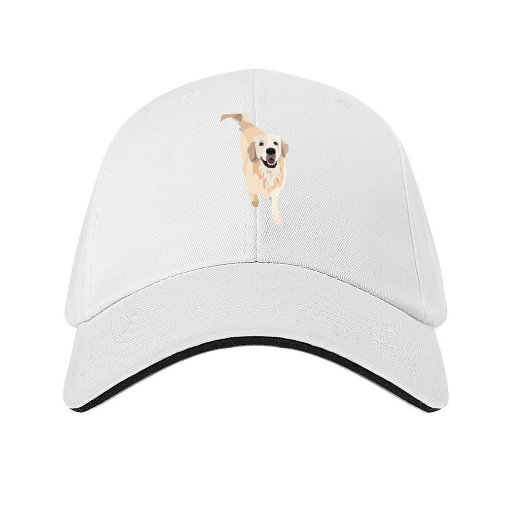 Golden Retriever Doggo BLACK Baseball Cap fun hats Sun Hat For Children hiking hat Dropshipping Mens Caps Womens