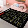 Multiple sizes Formula racing season Pattern Rug Carpets for Bedroom Living Room Sofa Mat Creative Door Mat Home Decor