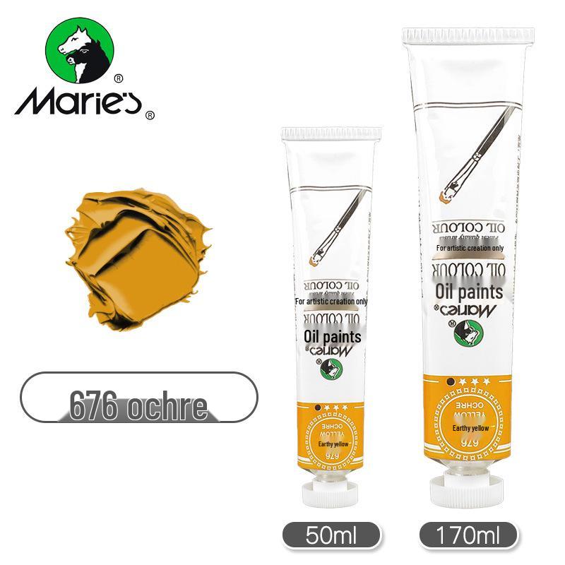 Mali Oil Paint Tube - 50ml/170ml for Sketching & Painting
