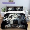 Dalmatian Pattern Bedding Home Decoration Birthday Gift (1 * duvet cover + 2 * pillowcase, without core)