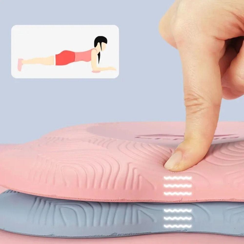 TPE Kneeling Pad Anti-slip Yoga Pad Joint Protection Pad Flat Support Mat  Sports