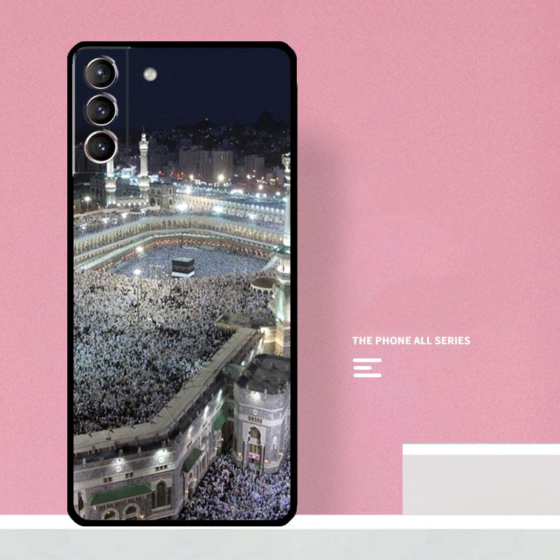 Islamic Muslim Pilgrims in Mecca Phone Case For Samsung Galaxy S25 S26 Ultra S20 S21 S22 S23 S24 Plus S10 S25 FE Cover Coque