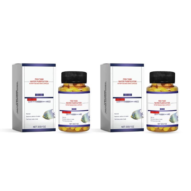 

Эффективные капсулы для очистки воды, осветляющий раствор для аквариумов, раствор для создания живой среды для аквариумов