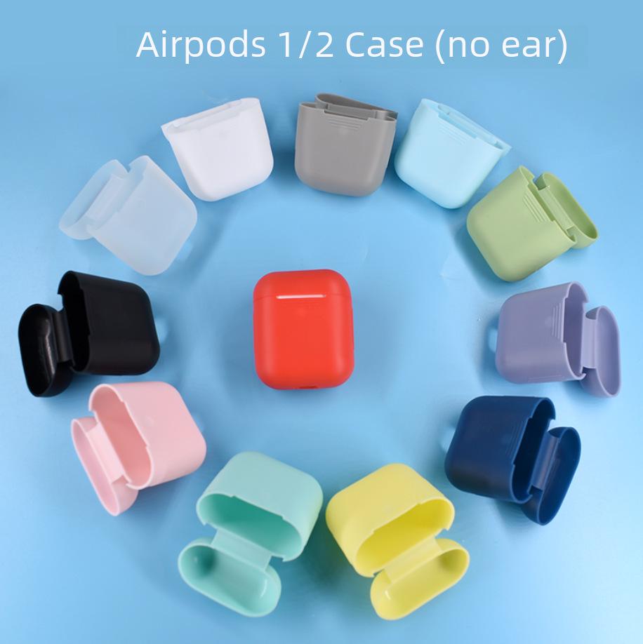 Silicone Protective Cover for AirPods 2 Earphones - Second Generation Accessories