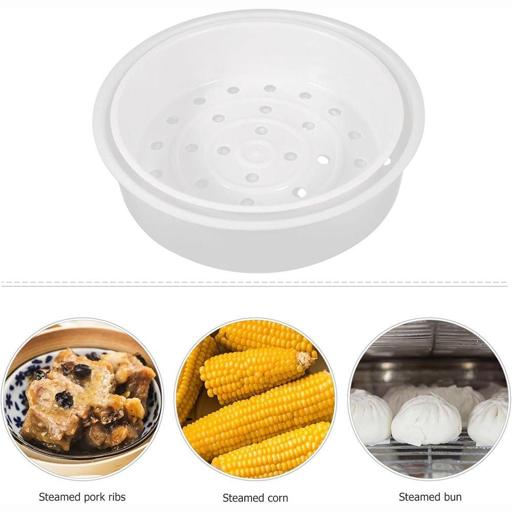 Practical Universal Electric Rice Cooker Steamer Plastic Multipurpose Steaming Basket Vegetable Basket Food