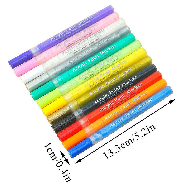 Nail Art Graffiti Pen UV Gel Polish Wodoodporny Rysunek Malowanie Liner Bru ~ *