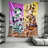 Dragon Ball Wall Tapestry Aesthetic Wall Hanging Printed Fabric Blanket Decorative Tapestries for Bedroom Living Room Home Decor