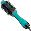 Teal Blue Volumizing Drying Brush - Ionic Technology - 2 Speeds, 3 Heat Levels
